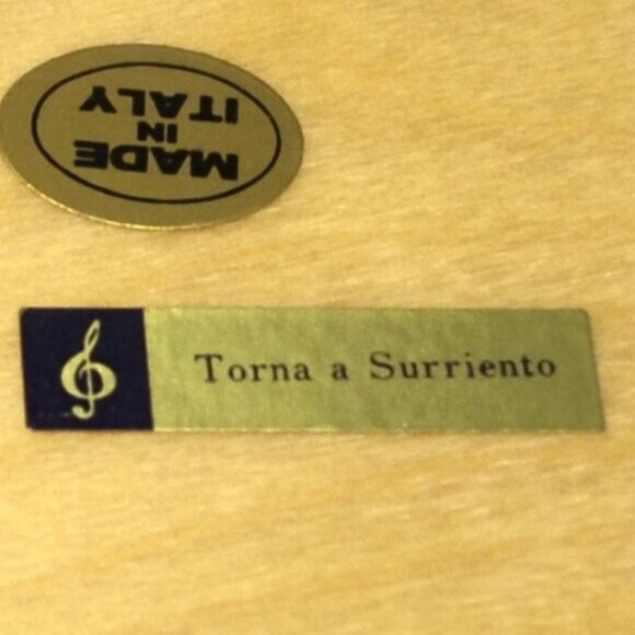 Music Box With Minnie Mouse On Lid Lacquer Finish Made In Italy - Picture 9 of 9